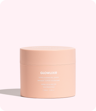 Load image into Gallery viewer, Glowlixir super hydrating mask in jar on pink background